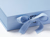 Pale Blue Medium Gift Box Sample Ribbon Detail