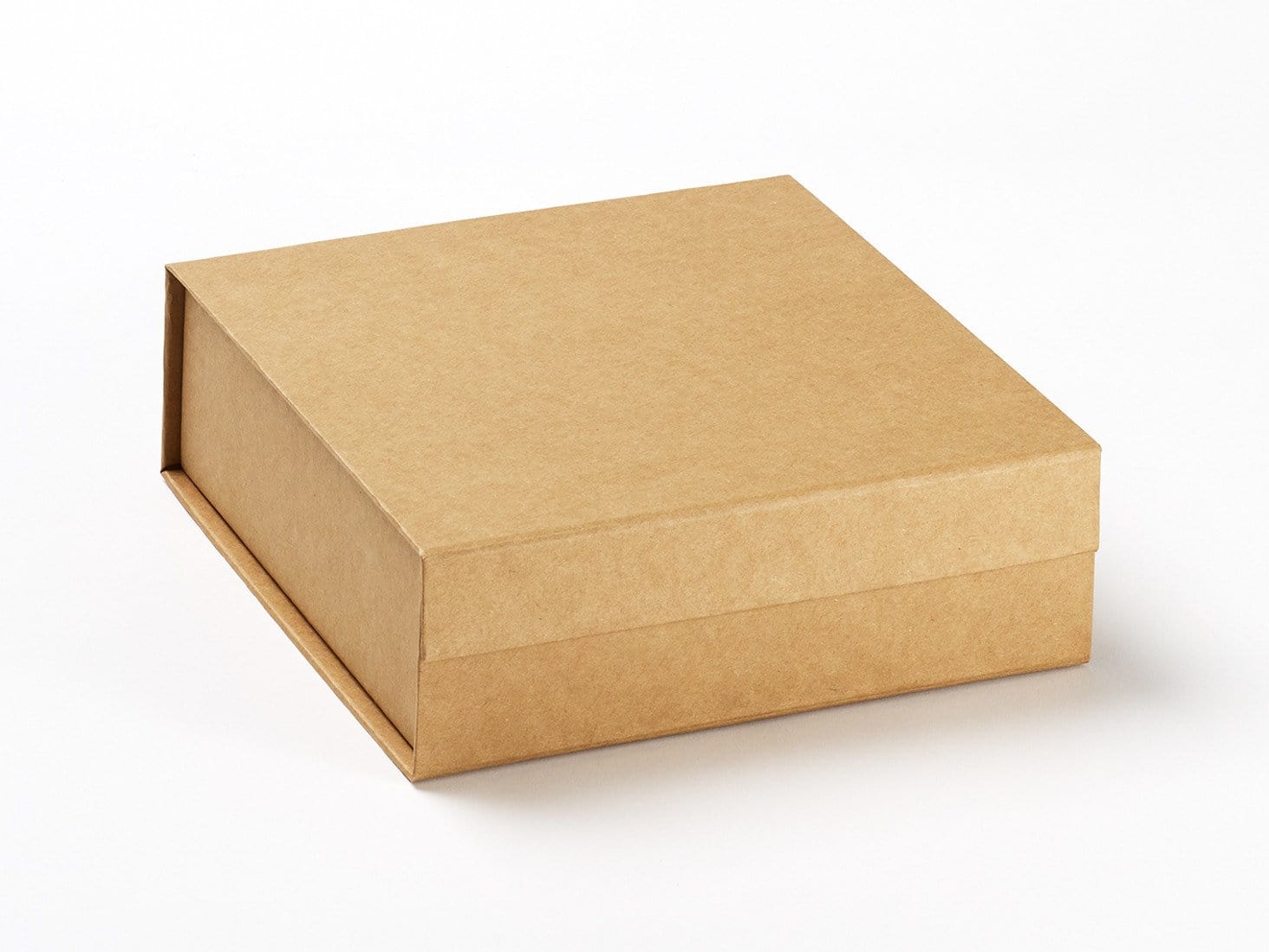 Natural Kraft Medium Folding Gift Box with magnetic closure from Foldabox