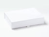 White A4 Shallow Luxury Gift Box Sample