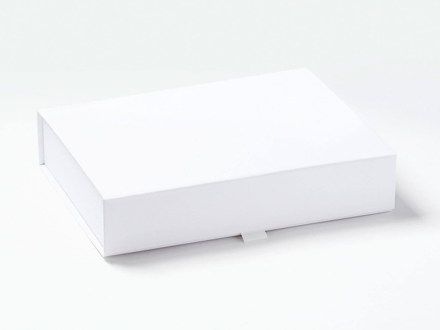 White A4 Shallow Luxury Gift Box Sample 