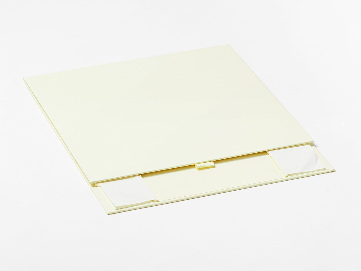 Ivory A4 Shallow Gift Box Supplied Flat