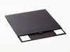 Black A4 Shallow Gift Box Supplied Flat