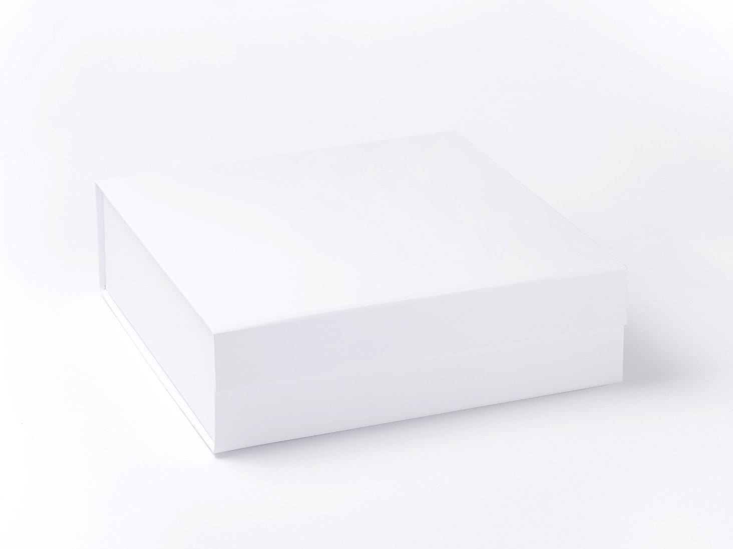 White Large Folding Luxury Gift Hamper Box Sample without ribbon