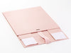 Pale Pink Large Gift Box Sample Supplied flat with ribbon