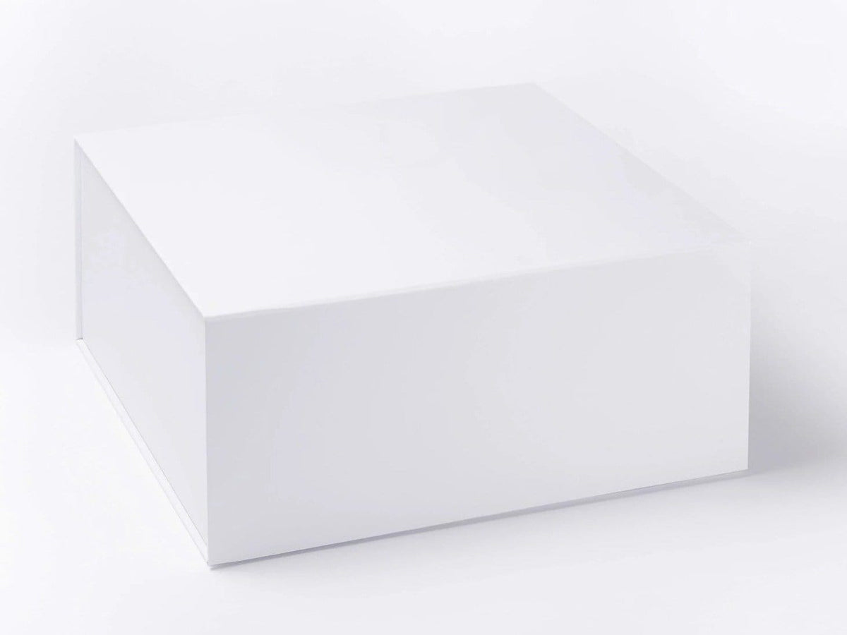 White Extra Large Deep Gift Boxes with Magnetic Closure