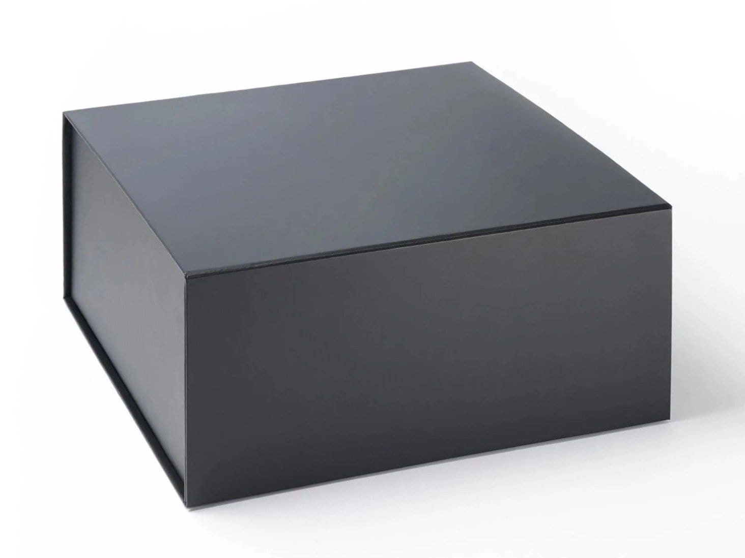 Black Extra Large Deep No Ribbon Hamper Gift Box Sample