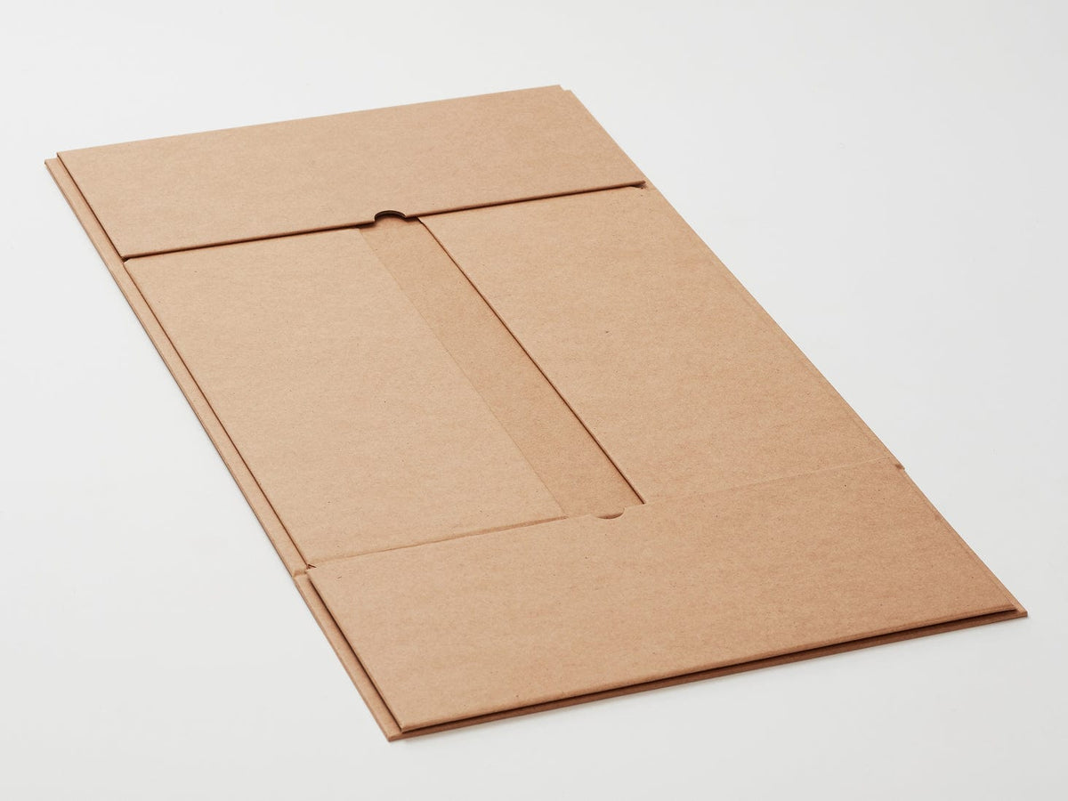 Natural Kraft XL Deep Gift Box Supplied Flat