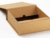 Natural Kraft XL Deep Gift Box Inner Assembly Flap Construction