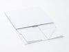 Sample White A5 Deep No Ribbon Gift Box Supplied Flat