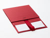Red A5 Deep Slot Gift Box Supplied Flat