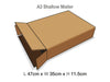 Sample A3 Shallow Gift Box Mailing Carton
