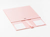 Pale Pink A4 Deep Supplied Flat with Ribbon