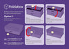 Sample Purple Sapphire Gemstone Gift Box Closure Assembly Instructions Option 1
