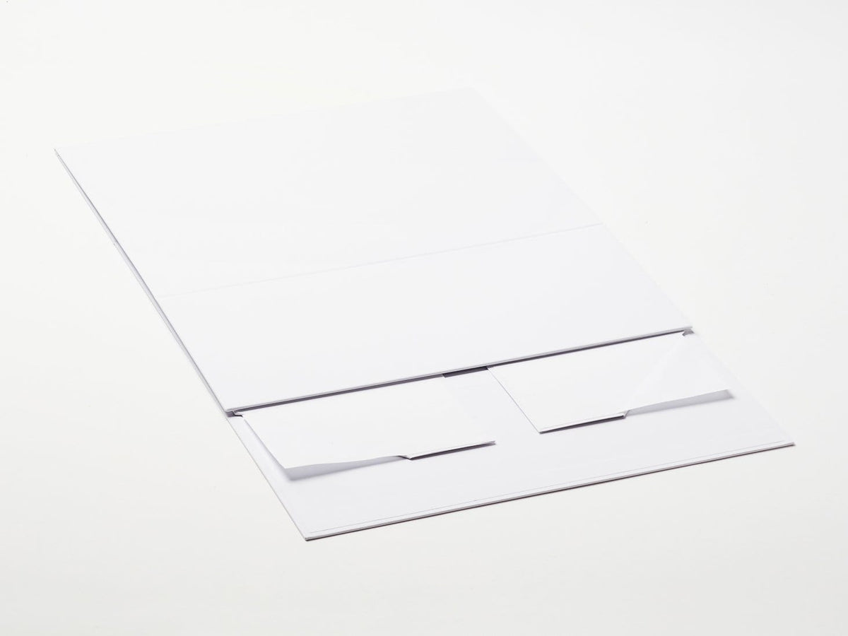 White A3 Deep No Ribbon Gift Box Sample