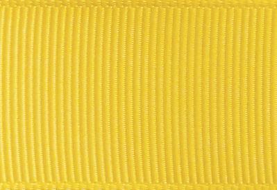 Daffodil Yellow Grosgrain Ribbon to Fit Slot Gift Boxes