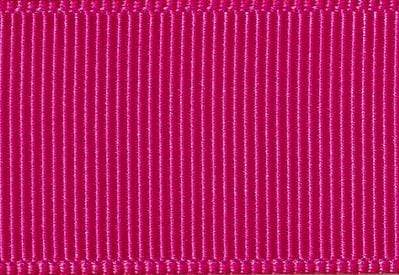 Hot Cerise Pink Grosgrain Ribbon Sample for Slot Gift Boxes