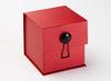 Black Diamond Gemstone Gift Box on Large Cube Gift Box