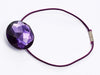 Amethyst Gemstone Gift  Box Closure supplied with Purple Elastic