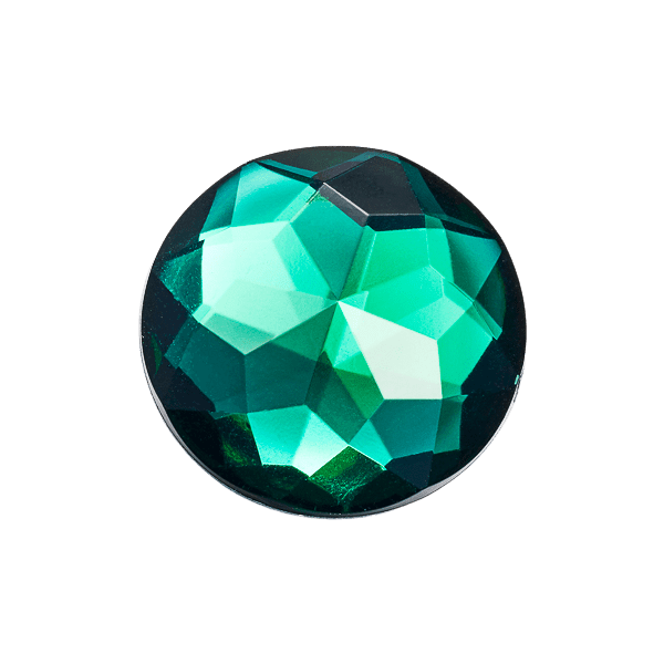 Emerald Gemstone Decorative Gift Box Closure Sample