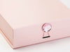 Pale Pink Gift Box Featured with Rose Quartz Gemstone Closure