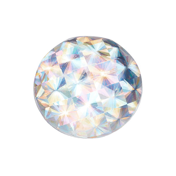 Rainbow Crystal Decorative Gemstone Gift Box Closure Sample