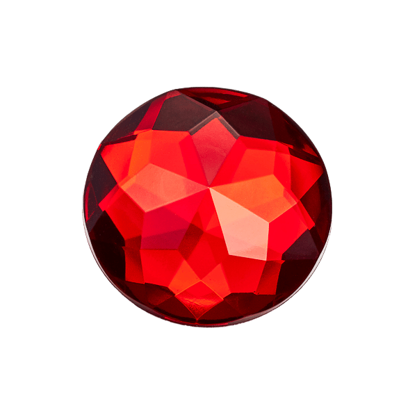 Ruby Gemstone Decorative Gift Box Closure Sample