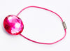 Sample Pink Spinel Gemstone Gift Box Closure with Pink Elastic