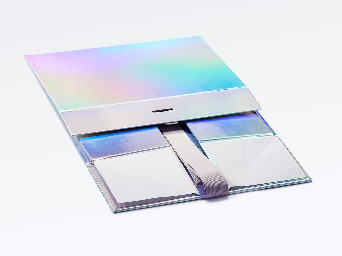 A5 Deep Rainbow Gift Box Sample Supplied Flat