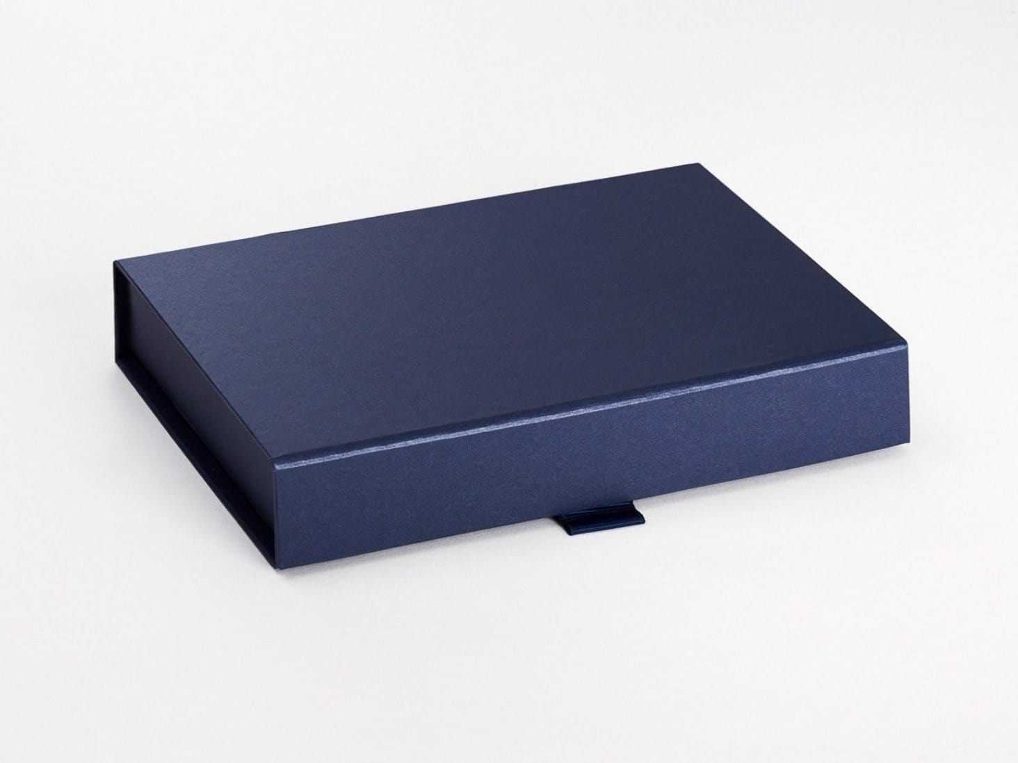 Navy Blue A5 Shallow Folding Gift Box