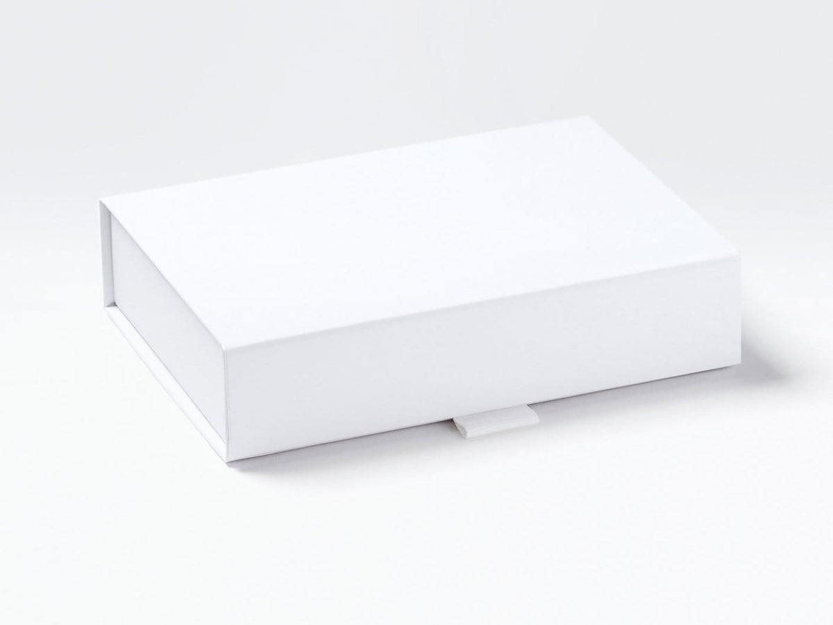 White A6 Shallow Gift Box Sample Assembled
