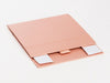 A6 Shallow Rose Gold Sample supplied flat