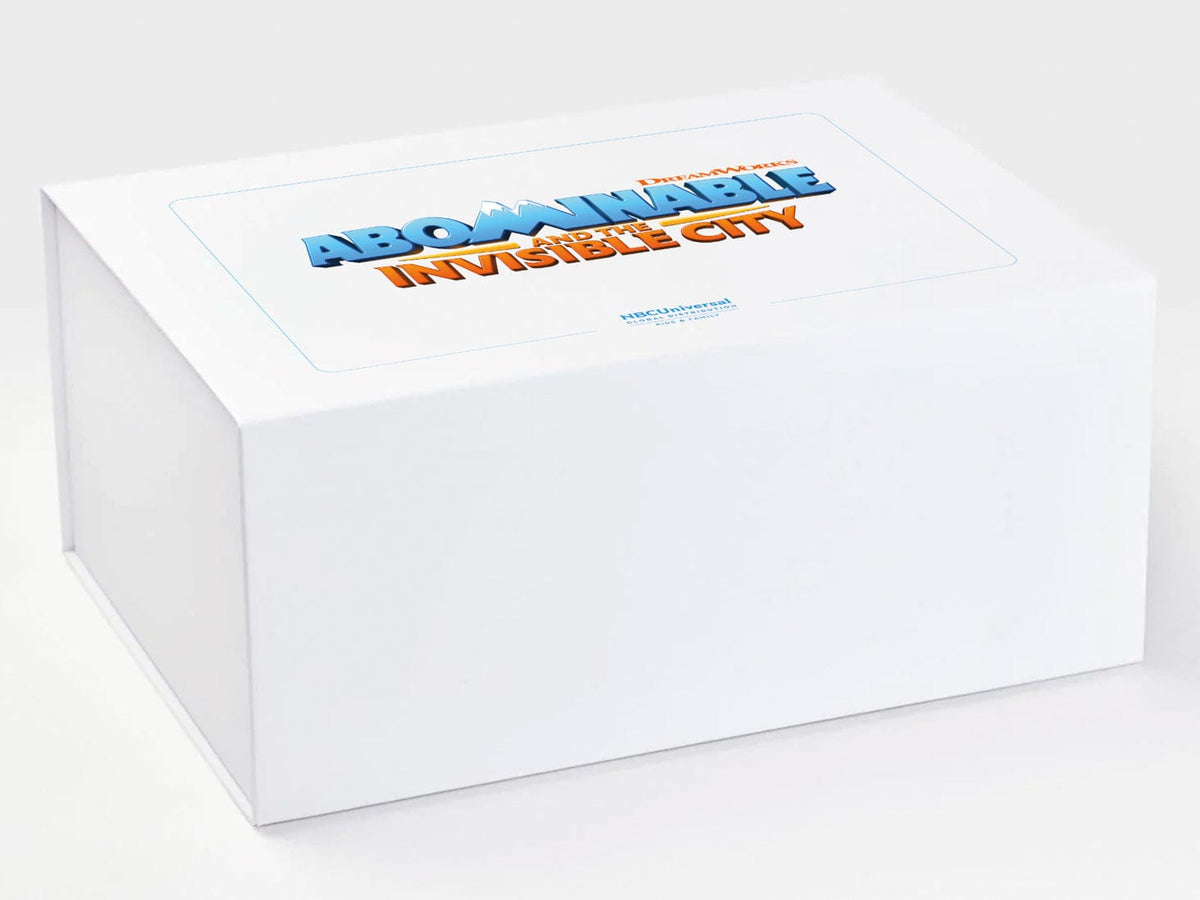 Example Of Custom CMYK Digital Print Onto White Gift Box
