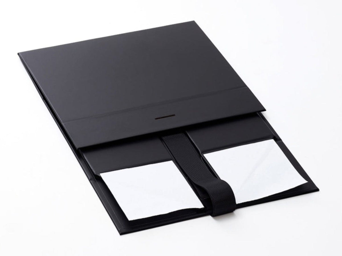Black A5 Deep Slot Gift Box Supplied Flat