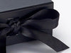 Small gift box grosgrain ribbon detail