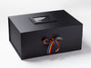 Rainbow Ribbon Featured on A3 Deep Gift Box with Photo Frame