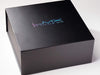 Black XL Deep Gift Box with Custom CMYK Printed Logo Little Mix