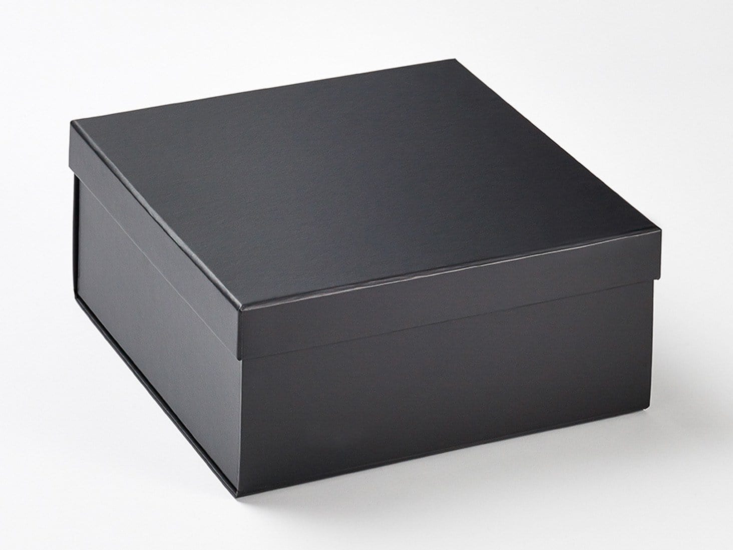 Black Medium Lift Off Lid Gift Box with Lid Assembled from Foldabox