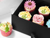 Black Gift Boxes Make Ideal Bakery Boxes for Cupcakes