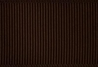 Dark Chocolate Brown Grosgrain Ribbon for Slot Gift Boxes