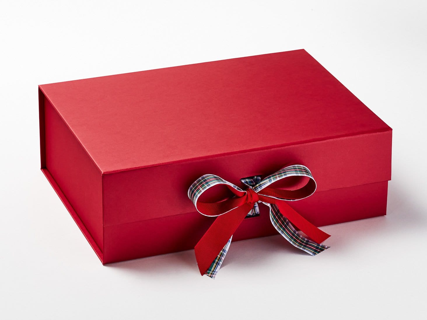 Pewter A5 Deep Gift Boxes with changeable ribbon