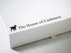 Custom CMYK Printed Logo onto Lid of White Luxury Gift Box