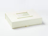 Ivory A4 Shallow Gift Box Featured with Ivory Photo Frame