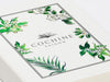 Ivory Gift Box With Custom CMYK Digital Print