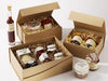Foldabox Luxury Natural Kraft Gift Box Range available from UK stock