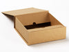 Natural Kraft Large Luxury Folding Gift Box for Eco-Friendly Gift Packaging