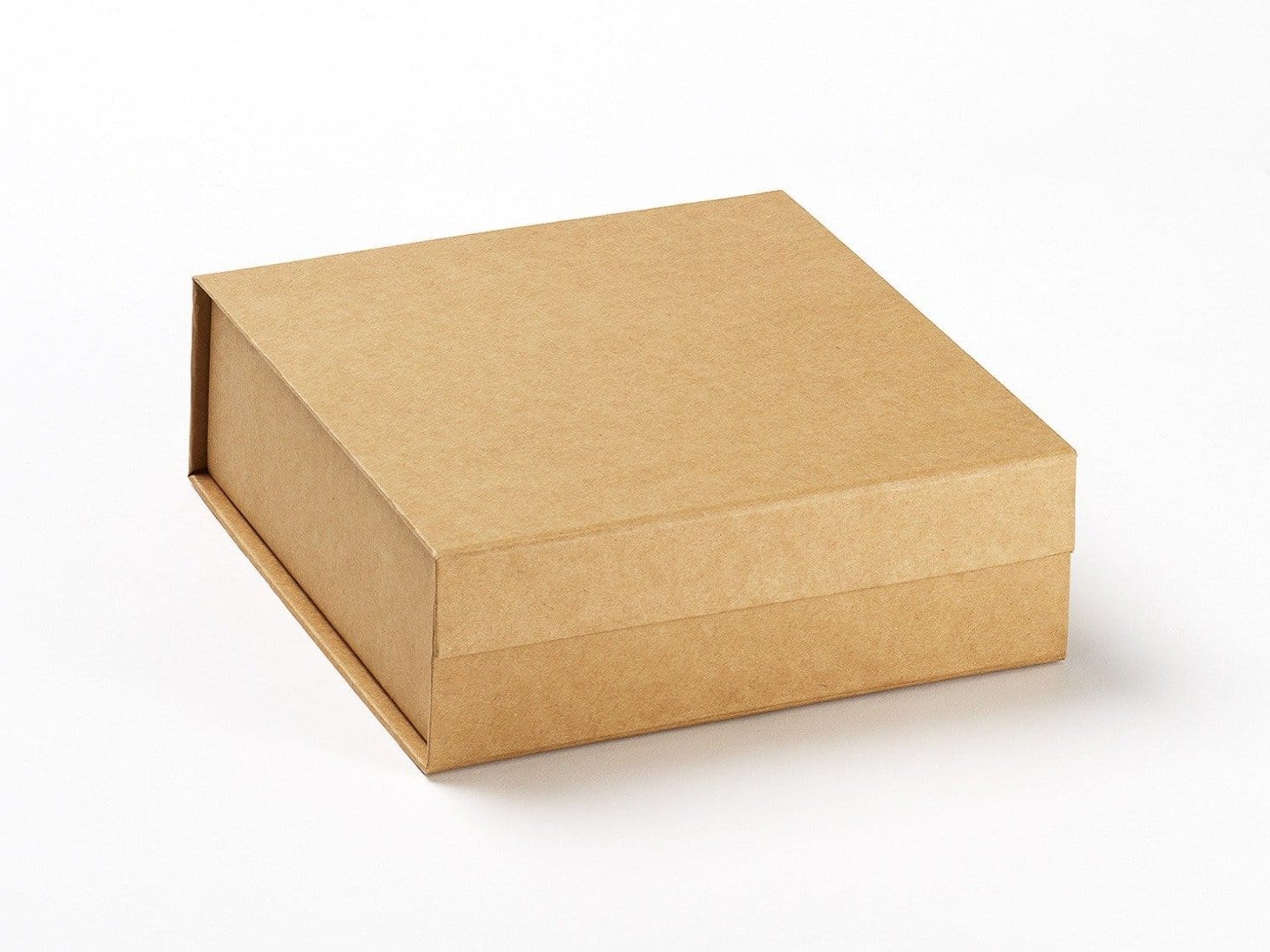 Natural Kraft Large Folding Snap Shut Magnetic Gift Box Sample
