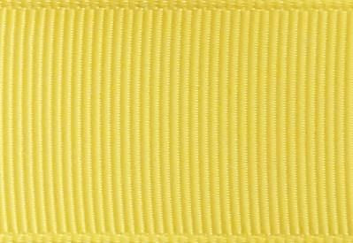 Lemon Yellow Grosgrain Ribbon to fit slot gift boxes