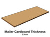 Corrugated Protective Mailing Carton Board Thickness from Foldabox