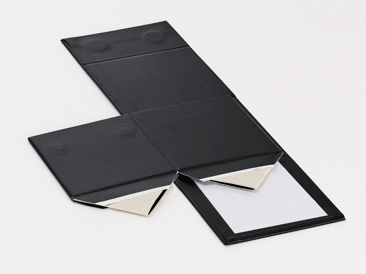 Black Large Cube Gift Box Ideal for Chocolate and Candle Packaging