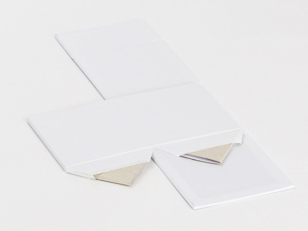 White Large Cube Gift Box Supplied Flat